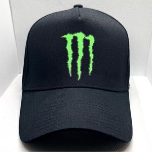 Monster Energy Black Cap with Velcro Closure. NWOT.